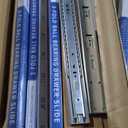 Soft Close Ball Bearing Drawer Slides 20 Inch, 5 Pairs 3-Section Full Extension Drawer Glides Heavy Duty Steel Side Mount Rails for Kitchen CabinetTool ChestOffice Furniture100 LBS