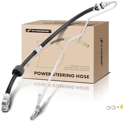 A-Premium Power Steering Hose Pressure Line Hose Assembly Compatible with Hyundai Elantra 2001-2006 Tiburon 2003-2008 L4 2.0L Pump To Rack