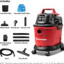 Vacmaster 3.2-Gallon* 2.5 Peak HP Wet/Dry Vacuum VHB305M 1101