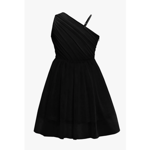 Batermoon Girls One Shoulder Dress Summer Party Graduation Semi Formal Short Dresses 13-14 Years