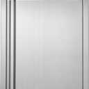 VEVOR Outdoor BBQ Kitchen Door, 18W x 21H Inch Stainless Steel Flush Mount Vertical Door with Recessed Handle, for Grilling Station