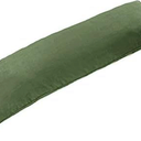 TAOSON 100% Cotton 300 Thread Count Body Pillow Cover Pillowcase Pillow Protector Cushion Cover with Zippers Only Cover No Insert (Sage/Olive Green, 21"x54")