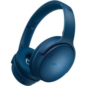 Bose QuietComfort Headphones - Wireless Bluetooth Headphones, Active Over Ear Noise Cancelling and Mic, USB-C Charging, Deep Bass, Up to 24 Hours of Playtime, Twilight Blue - Limited Edition Color