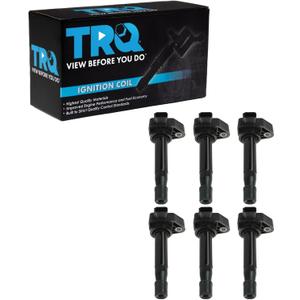 TRQ Ignition Coil Set Compatible with 2001-2003 Acura CL 2005-2008 RL 1999-2008 TL 2000-2003 Honda Accord 1999-2010 Odyssey