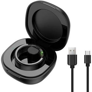 YuYolex Smart Ring Charging Case Magnetic Charging Compartment Portable Charger for Fitness Ring with Magnetic Charging Port