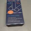 MAXTID Large Door Draft Stopper for Bottom of Door 36 Inch Under Door Draft Blocker Under Door Gap Filler Weather Stripping Adjustable Double Door Sweep Door Draft Guard Window Seal Black