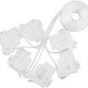 1 Set Printer Ink Damper with Ink Tube Hose Tubiing Replacement for E-pson L800 L1300 L1455 L801 L1800 L810 L850 L101 L201 Printer