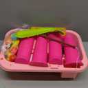 2026 Upgraded Water Table for Toddlers 3+, Water Table for Kids Ages 4-8 with Pump, Play Sink with Running Water, Kitchen Sink for Toddlers, Fishing Game and Outside Sensory Toys (Pink)