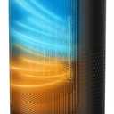 Space Heaters for Indoor Use, 1500W Upgrade Portable Heater with Tip-Overheat Protection, 3 Models of Small Electric Heater for Bedroom, Living Room, Study Room, and Office