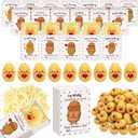 Employee Appreciation Gift Bulk for Coworker Social Worker Funny Desk Pets Cute Ornaments Positive Thank You Inspirational Card Box Volunteer Gift Easter Basket Stuffers(25 Set,Heart Potato)