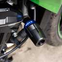 For GSX-S 750 GSX S750 1000 950 GSXS 1000 GT gsxs 750 1000 gt gsr750 new accessories motorcycle exhaust pipe frame crash slider crash pad protector crash protection body crash protection ball (Black)