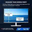 [2-Pack] 24 inch Privacy Screen for Monitor 16:10 Aspect Ratio Widescreen