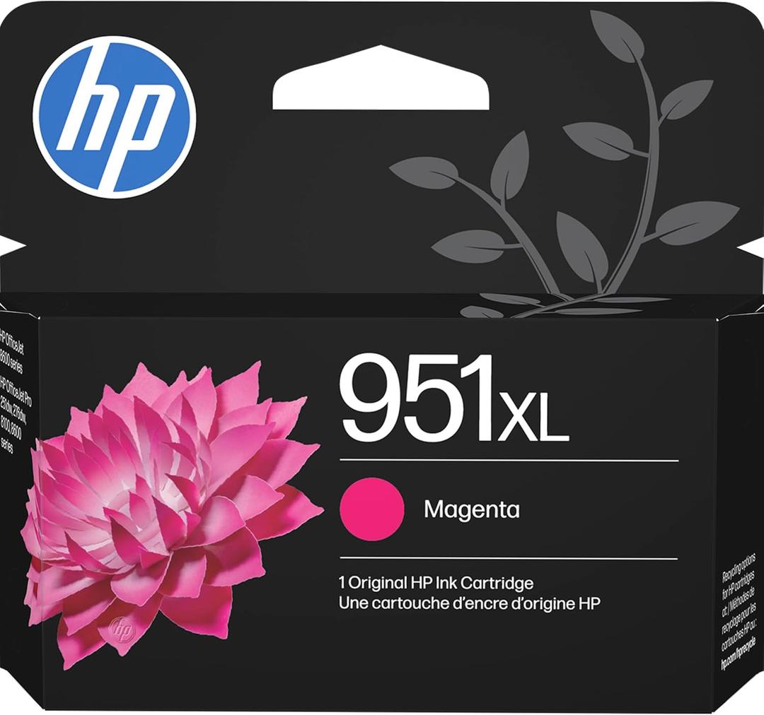 HP 951XL | Ink Cartridge | Magenta | CN047AN, Model Number: CN047AN#140