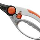 2 x 8-Inch Pruning Shears, Ultra Sharp SK5 Non-Stick Blade, Carbon Steel Lower Blade, Ergonomic TPR Handle, Heavy-Duty Garden Pruner for Clean & Precise Cuts