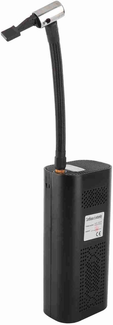 Portable Tire Inflator Air Pump, 60w Max 150psi Fast Inflation Cordless Compressor with Led Light, for Car Motorcycle Bike Ball