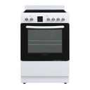 Equator 24" Electric Range in White, Ceramic Cooktop, Convection Oven & Air Fry Function  Compact Freestanding Stove for Baking, Broiling, Grilling, Air Frying & Everyday Cooking