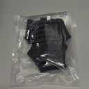 Honoson 2 Pcs Ankle Brace Kids Ankle Support for Sport Sprained Neoprene Breathable Compression Sleeve with Adjustable Wrap for Youth Child Boy Girl Plantar Fasciitis Achilles Tendonitis(Black,M)