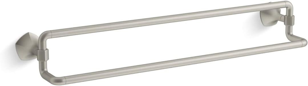 KOHLER OCCASION 24" DOUBLE TOWEL BAR (Brushed Nickel)