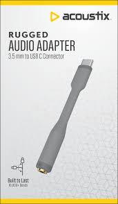 Accoustix Rugged  8 Pin To 3.5 Mm Audio Adaptor