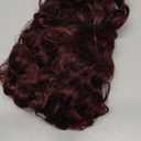 Messy Bun Hair Piece Yaki Textured Sweet Loose Wavy Curly Hair Bun Short Drawstring Ponytail Extensions Hair Toppers Synthetic Hairpieces Pony Tails Hair Extensions for Women(Black) (8 Inch, 1B)