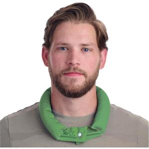 KOOLGATOR Evaporative Cooling Neck Wrap Reusable Neck Cooler with Long Lasting Relief During Hot Weather Activities, Sports, & Outdoor Work, Lime Green, 3 Pack