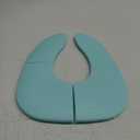 Jool Baby Folding Travel Potty Training Seat for Toddlers, Fits Round & Oval Toilets, Non-Slip Suction Cups, Includes Free Travel Bag (Aqua)