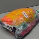 48 Pcs Mesh Laundry Bags Mesh Drawstring Toy Storage Bags, 18 x 12 Inch Drawstring Gym Storage Nylon Stuff Sack Ball Organize for Travel Toy Sports(Vivid Color)