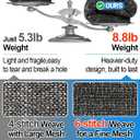 Biggun 20x36ft Pool Leaf Net Cover for 16x32ft Inground & Above Ground Pool