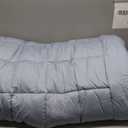 EASELAND King Size Mattress Pad Pillow Top Mattress Cover Quilted Fitted Mattress Protector 8-21" Deep Pocket Cooling Mattress Topper (78x80 Inches, Dusty Blue)