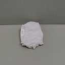 I.C. Collections Baby Girls White Double Seat Diaper Cover Bloomers, Size (6 Months)