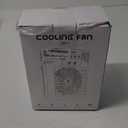 Portable Air Conditioners,4-in-1 Evaporative Air Cooler with 3 Speeds, 3 Modes & 7 LED Light Cooling Fan with Remote, 2-8H Timer, 1200ML Personal Mini Air Conditioner for Bedroom and Office