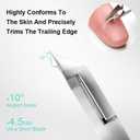 L'UGX Cuticle Trimmer Professional Cuticle Nippers, Stainless Steel Cuticle Cutter, Pedicure Manicure Tools for Fingernails Toenails, 4.5mm Jaw