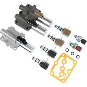 BHB Transmission Solenoid Kit Compatible with Honda Accord Acura Odyssey Pilot TL CL MDX Replace 28250-P6H-024 28250-P7W-003 28400-P6H-013 28500-P6H-013 28600-RKE-004 28610-RKE-004