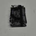 Bagenius Clear Bag Stadium Approved 12612 Clear bag for Stadium Events Sports Concert Festival Work (Black)