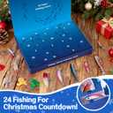 3 x Fishing Advent Calendar 2025, 24 Day Fishing Lure Advent Calendar Fishing Tackle Set for Adult Men Teens Boy, Christmas Countdown Calendar Xmas Surprise Gift for Fisherman