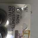 Heavy Duty Brown Felt Pads 16 Pack