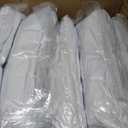 100 Pcs White Washable Removable Universal for Wedding Party Dining Banquet Polyester Spandex Stretch Slipcovers Chair Covers