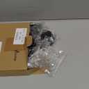 Acellegic 2 Pcs Hand Towel Ring with Shelf, Matte Black Stainless Steel Hand Towel Holder, Heavy Duty Bath Accessories, Wall Mounted Hanger for Bathroom Kitchen