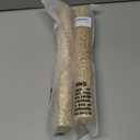 Greatdiy Sparkly Gold Chunky Glitter Fabric Roll 12 x 52 Inch, Shiny Autumn Faux Leather Material for Crafts, Bows, Earrings (18060#5), Pack of 2