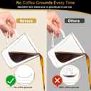 NESSUS Aluminum Foils Lids for Reusable Nespresso Pods Vertuo, Foil Seals to Refill Vertuoline Capsules Coffee Pods, Compatible with Nespresso VertuoLine Machine(120 pcs, 62mm)