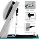 Adjustable Power Lifting Bed Backrest for Elderly Patient Injured,Sit-up Back Rest Chair for Neck Lumbar Back Support
