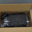 Tocsho Armrest Box Double Layer Front Center Console Black Leather with Charging 7 USB Ports for Universal Car