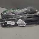 Black Long Curtain Rod Tension Shower Curtain Rods 30 to 120 inch Adjustable Spring Heavy Duty Rods for Bathroom Windows Outdoor No Drill No Slip Spliced and Telescopic Design