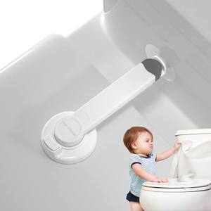 Kiddies Toilet Locks Baby Proof, Baby Proofing Toilet Seat Lock with Extra Pallet Fit for Most Standard Toilet, Easy Intallation Toilet Lid Lock for Child Safety with 1 Extra 3M Adhesive((1 Pack) Kiddies Toilet Locks Baby Proof, Baby Proofing Toilet Seat Lock with Extra Pallet Fit for Most Standard Toilet, Easy Intallation Toilet Lid Lock for Child Safety with 1 Extra 3M Adhesive((1 Pack)