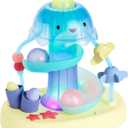 Skip Hop Seascape Musical Activity Ball Drop 2-Stage Cause & Effect Developmental Toy with Lights, Songs and Sounds Age 6m+