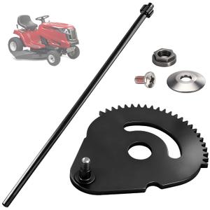 938-05078 Steering Shaft & 617-04024A Steering Gear Assembly Compatible with MTD/Troy-Bilt/Yard Man/Yard Machines/Bolens Lawn Tractor Replace Number 738-05078, 617-04024, with a Washer