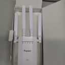2026 New WiFi Extender Signal Booster, 8X Faster Access Point with Ethernet Port, 1-Tap Setup