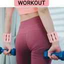 Wrist Ankle Weights for Women Men, Leg Arm Wrist Weights Bangles 1lb*2 2lb*2 Wearable Weights Pilates Weighted Bracelet for Home Gym Fitness Strength Training Walking Swimming Yoga Physical Therapy