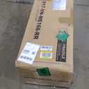 Rolanstar Bookshelf 5 Tier with 4 Hooks, Reversible Corner Bookshelf, 65" Industrial Wooden Bookcase with Open Shelves and Metal Frame for Living Room, Bedroom, Home Office, White