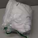 sancua 2 Pack White Tablecloth 60 x 102 Inch, Rectangle 6 Feet Table Cloth - Stain and Wrinkle Resistant Washable Polyester Table Cover for Dining Tables, Buffet Parties and Camping